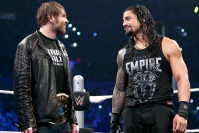 WWE Superstar Roman Reigns and AEW Star Jon Moxley