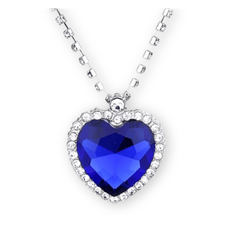 Titanic Heart of the Ocean Necklace