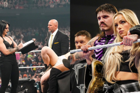 Liv Morgan Slams Rhea Ripley After WWE WrestleMania 41 Contract Signing pm WWE RAW.