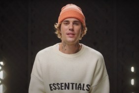 Justin Bieber Shares Picture of Baby Jack Cuddling In Couch