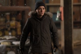 Kaitlyn Dever stands and looks nervous.