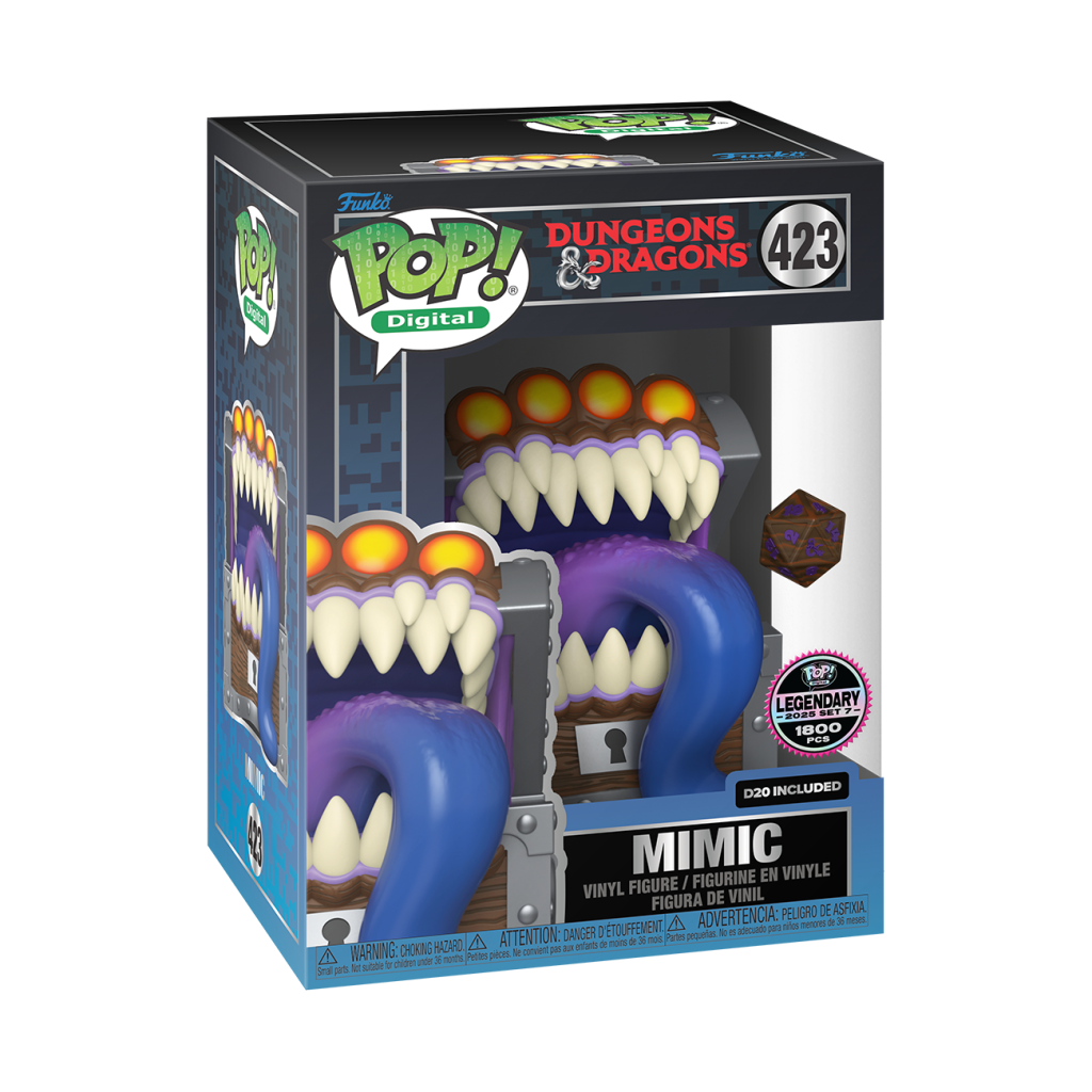 Exclusive Look at Funko's Digital Pop Release Featuring Dungeons & Dragons