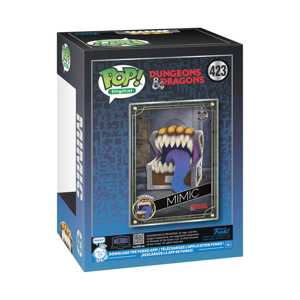 Exclusive Look at Funko's Digital Pop Release Featuring Dungeons & Dragons