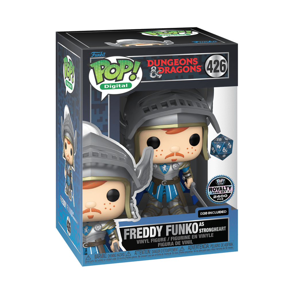 Exclusive Look at Funko's Digital Pop Release Featuring Dungeons & Dragons