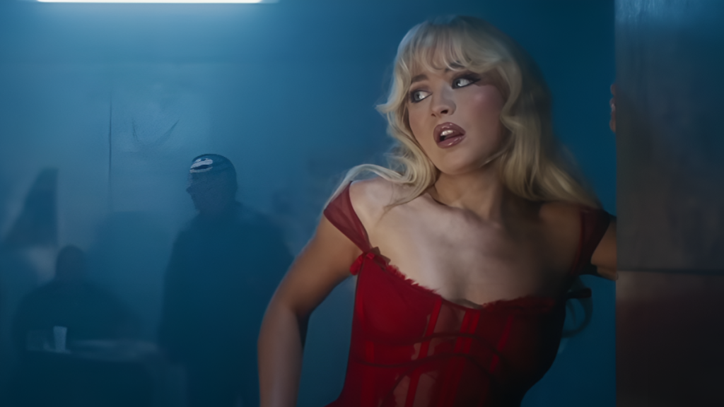 Sabrina Carpenter's new album art Man's best friend