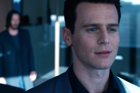 Keanu Reeves Straddled by Jonathan Groff at 2025 Tony Awards