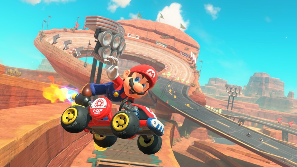 Mario Kart World Mario Racing