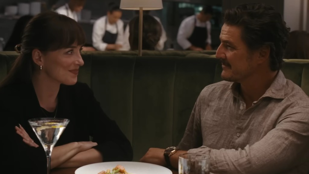 Pedro Pascal Gets Goodnight Prank Call From Chris Evans & Dakota Johnson