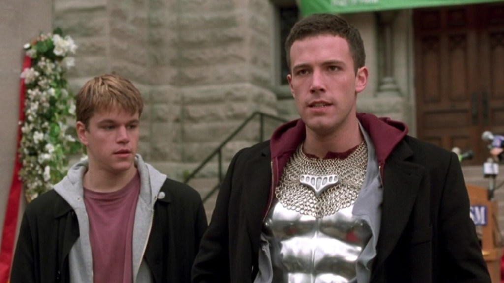 Matt Damon and Ben Affleck in Dogma.