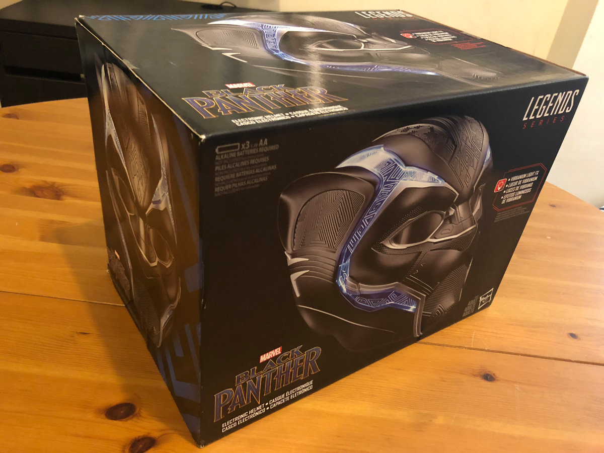 Marvel Legends Series Black Panther Electronic Helmet