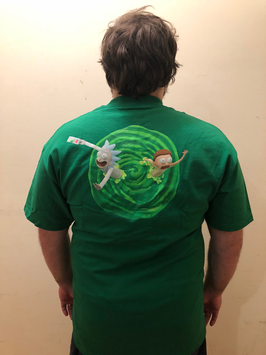 Primitive x Rick & Morty 3D (Green) T-Shirt