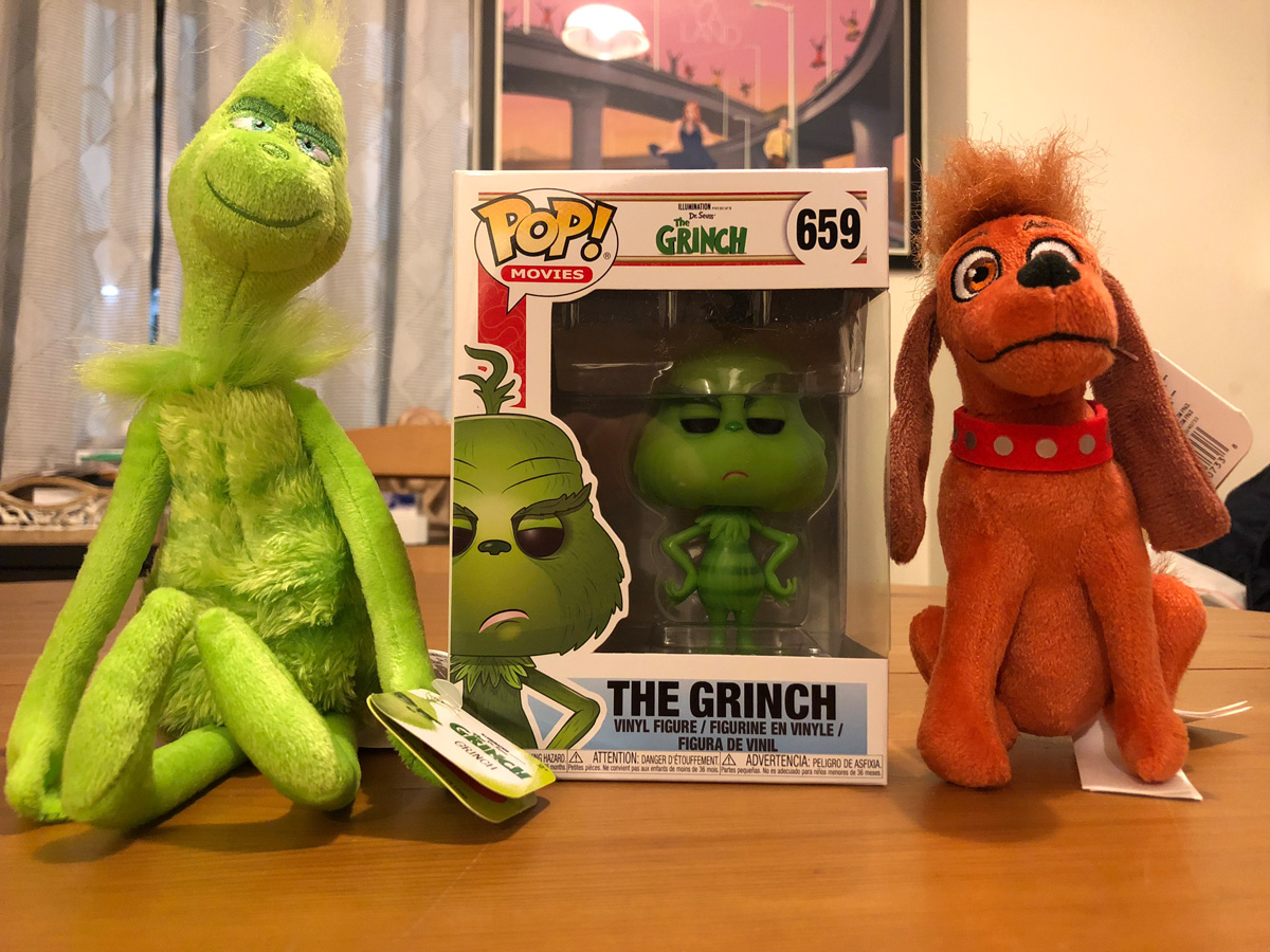 Just Play Grinch 7 Inch Plush