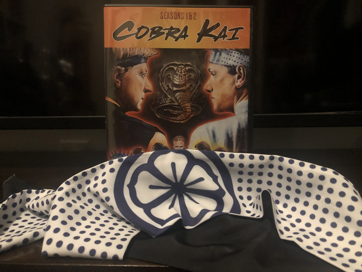 Cobra Kai Season 1 & 2 Set with Double-Sided Headband