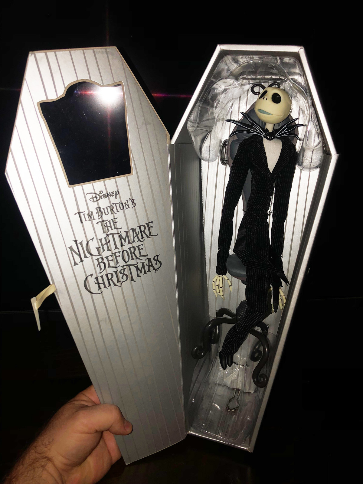 Nightmare Before Christmas: Jack in Chair Deluxe Coffin Doll