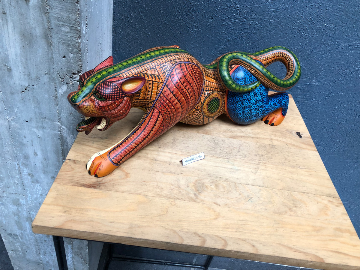 Jacobo and Maria Angeles Workshop & Alebrijes Crafts 