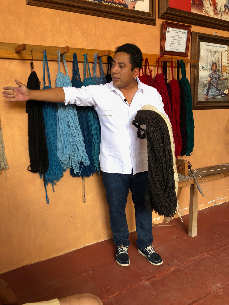 Teotitlán del Valle Tour with Master Weaver Nelson Perez 