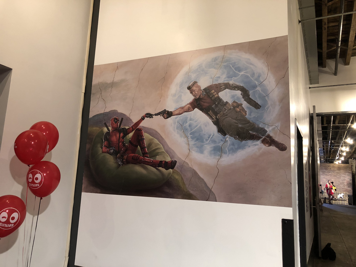 Deadpool and Friends' Believe in Your Selfie Museum