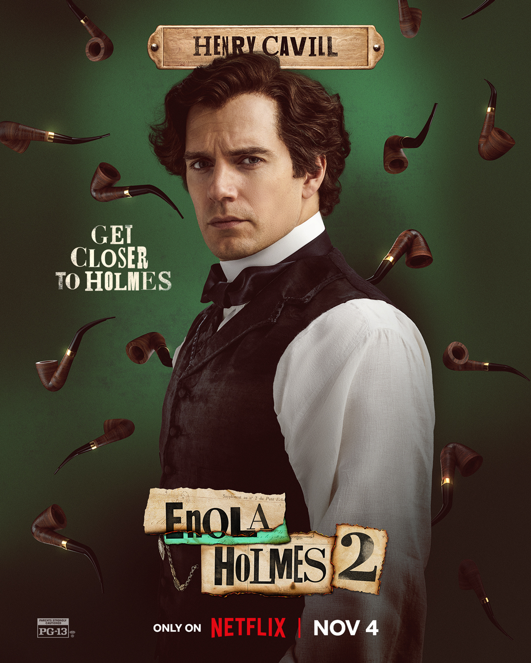 Enola Holmes 2 Posters