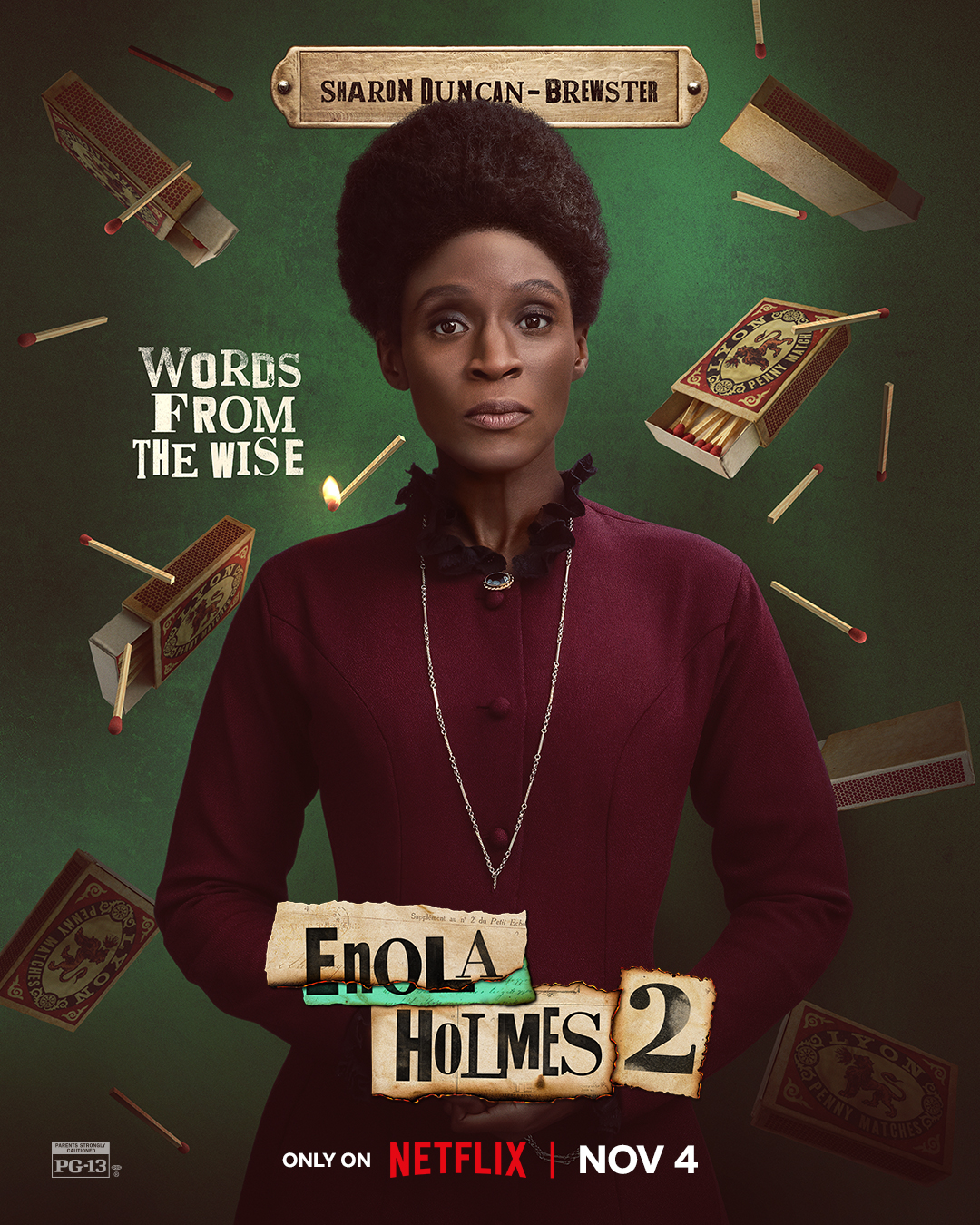 Enola Holmes 2 Posters