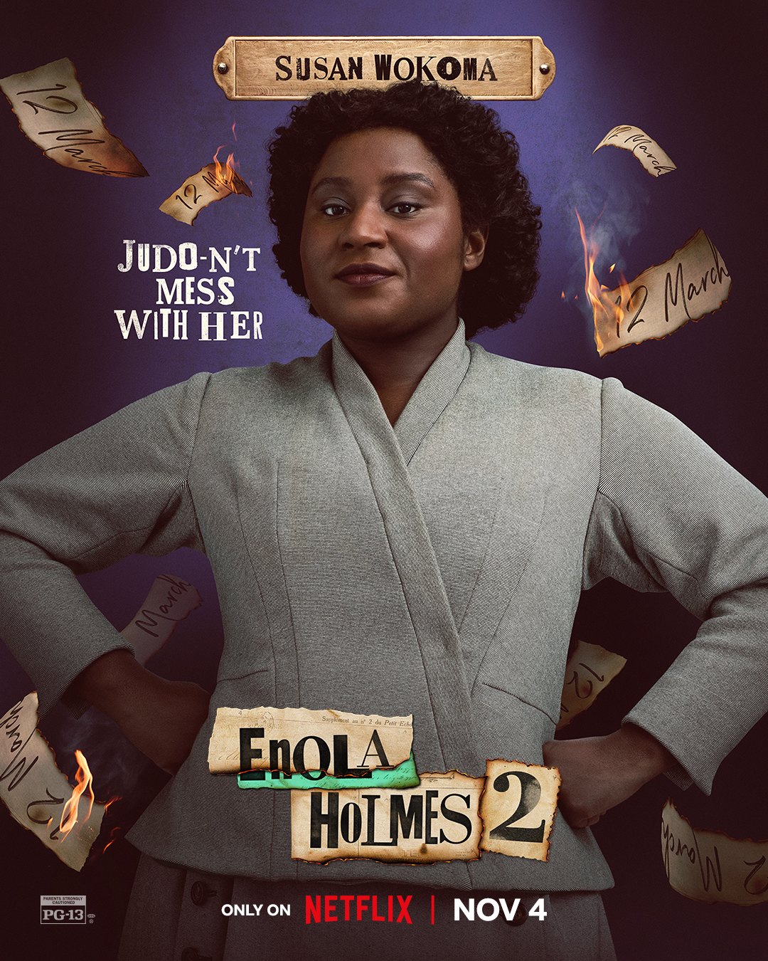 Enola Holmes 2 Posters