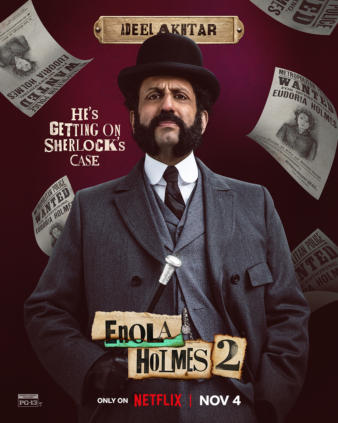 Enola Holmes 2 Posters