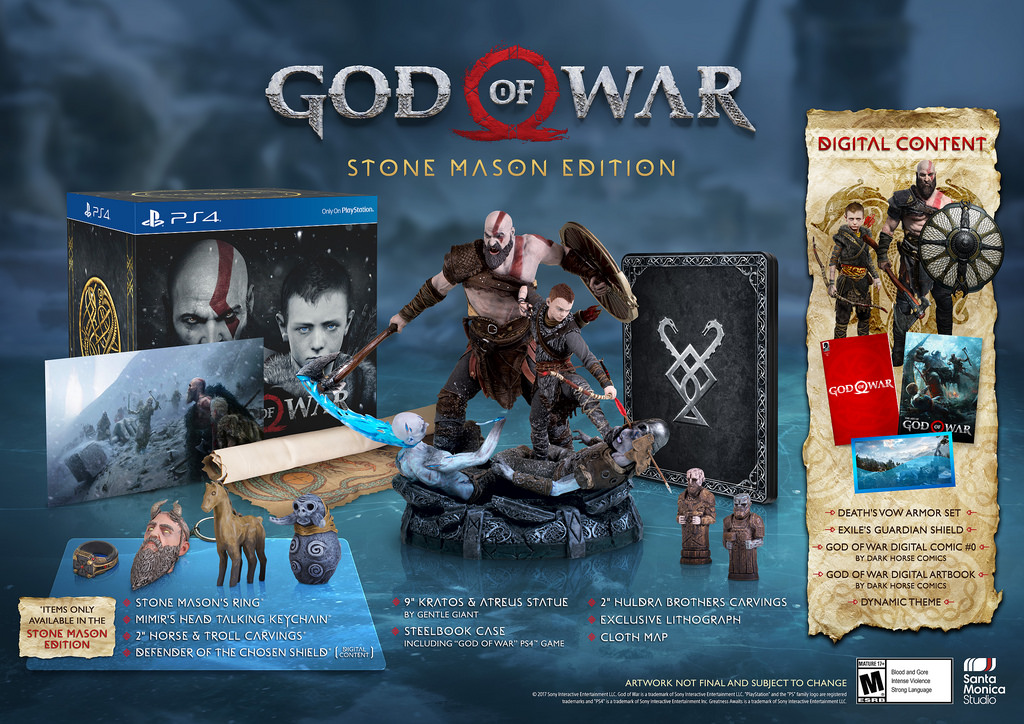 God of War Stone Mason Edition