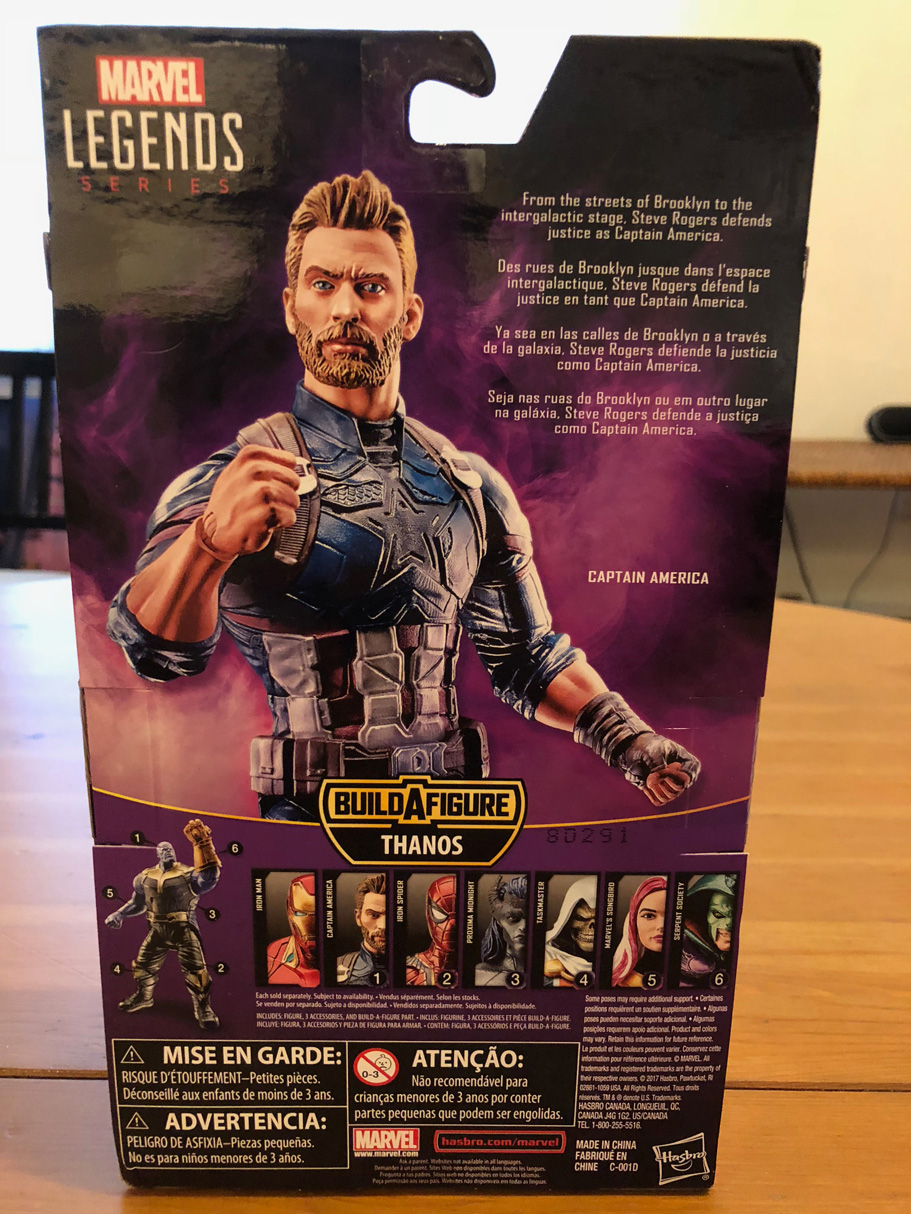 Hasbro 2018 Avengers Marvel Legends