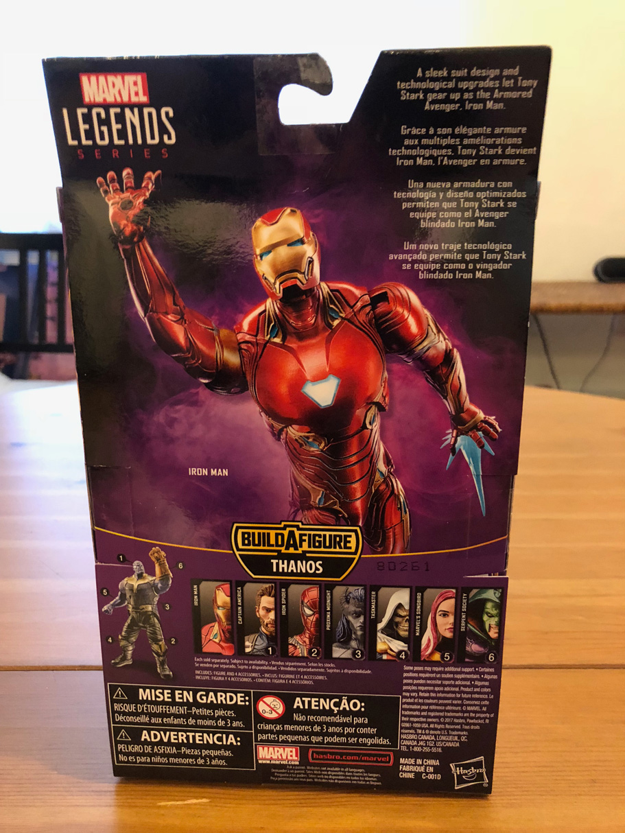 Hasbro 2018 Avengers Marvel Legends