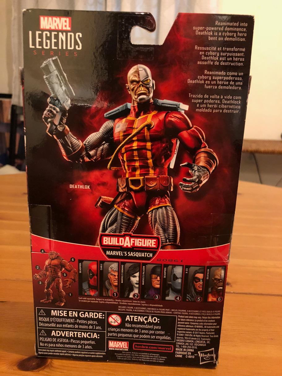 Hasbro 2018 Deadpool Marvel Legends