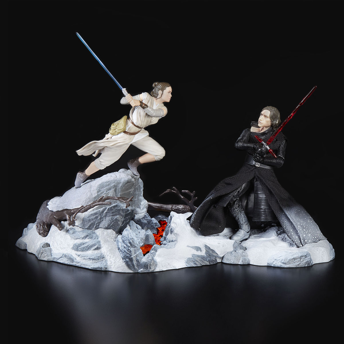 Star Wars: The Black Series Rey & Kylo Ren Centerpiece (Starkiller Base)