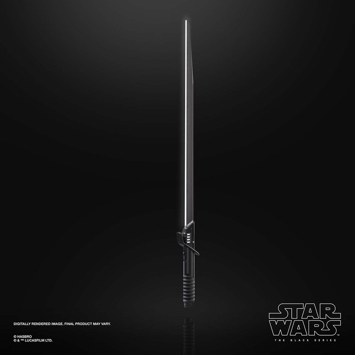 Hasbro's Star Wars: The Black Series The Mandalorian Darksaber Force FX Elite Lightsaber 