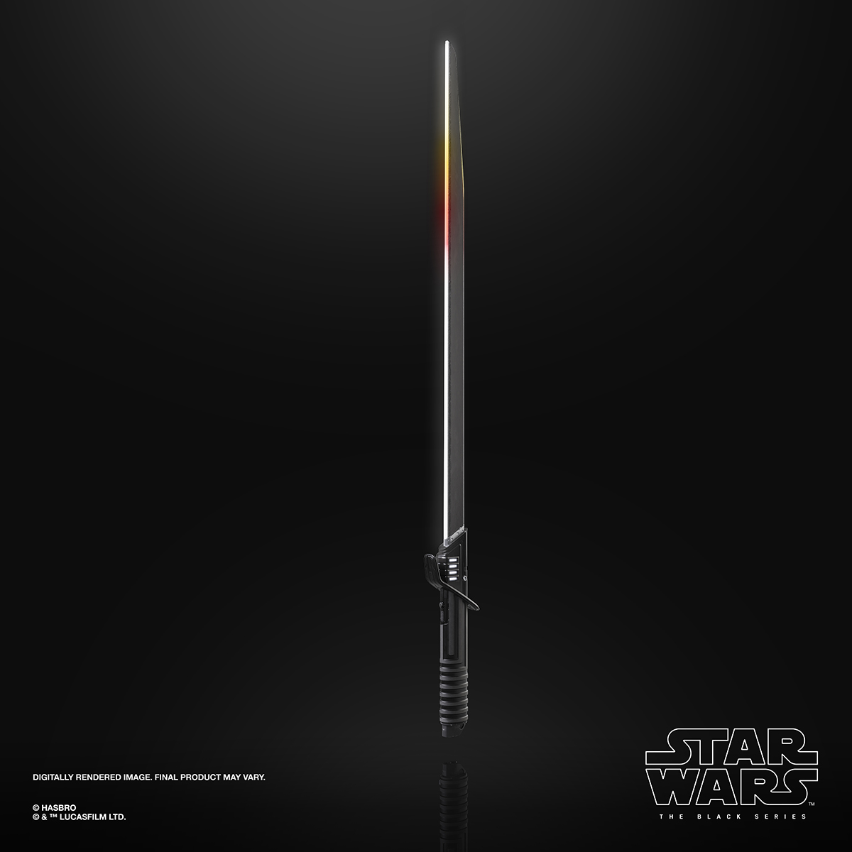 Hasbro's Star Wars: The Black Series The Mandalorian Darksaber Force FX Elite Lightsaber 