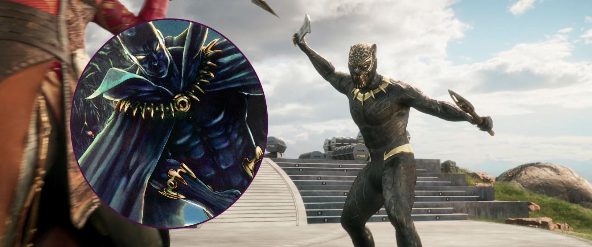 Gold Black Panther armor