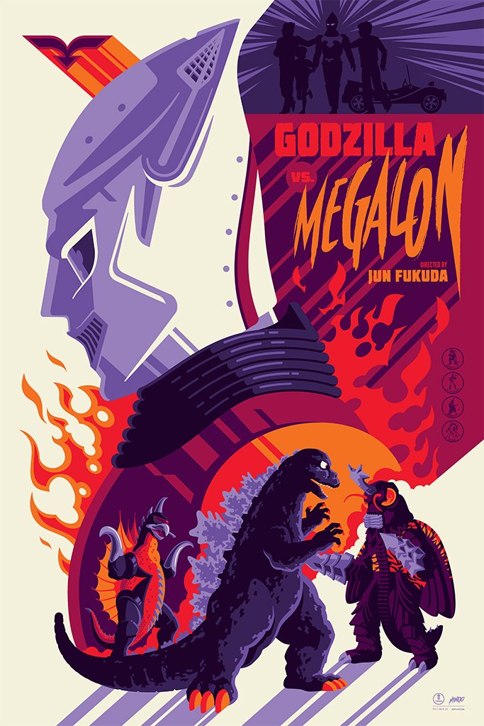 Mondo's Godzilla Gallery Drop