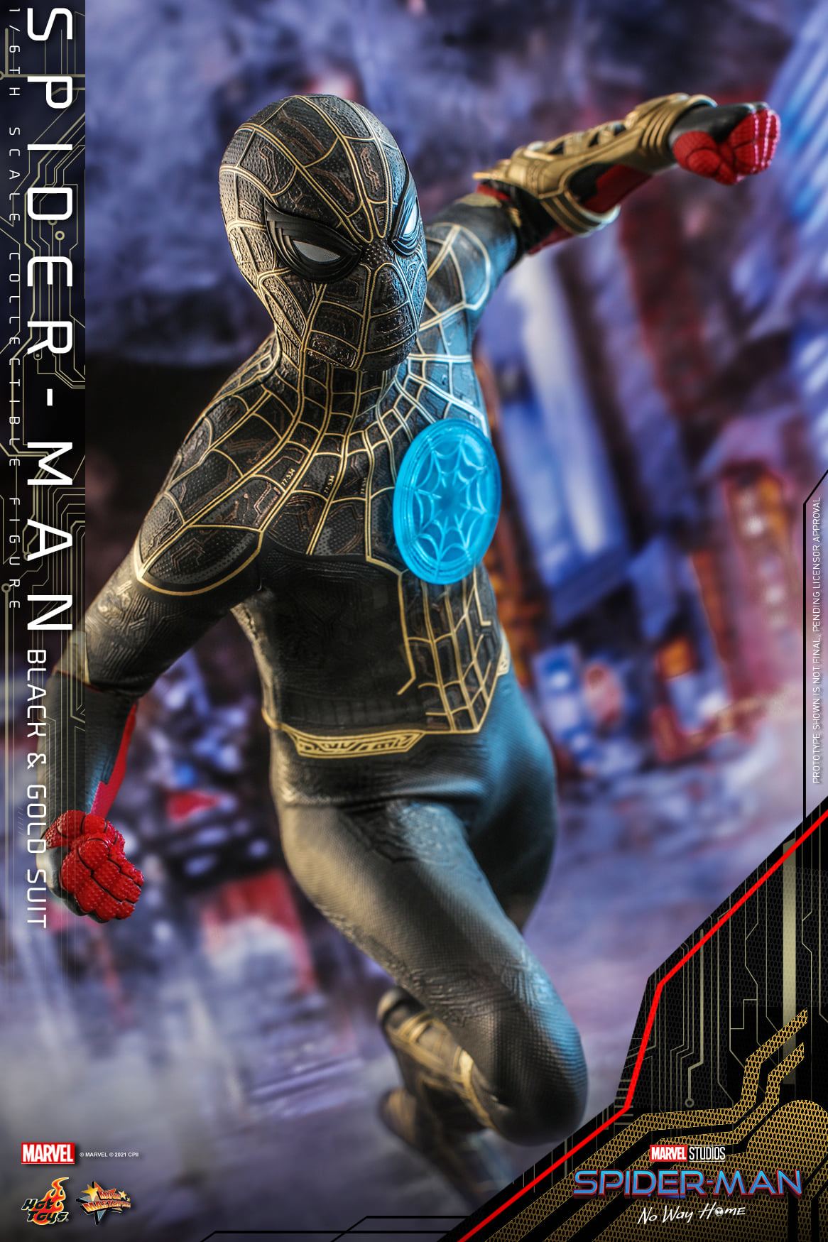 Spider-Man Black and Gold Suit