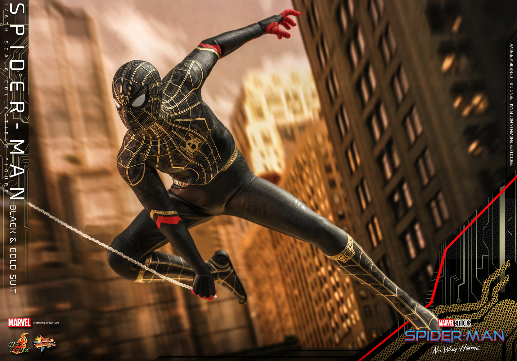 Spider-Man Black and Gold Suit