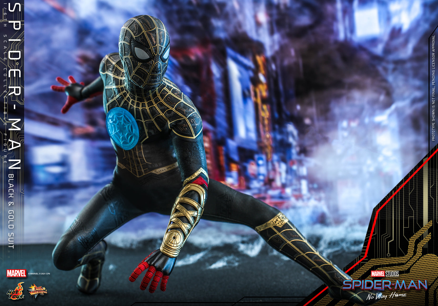 Spider-Man Black and Gold Suit
