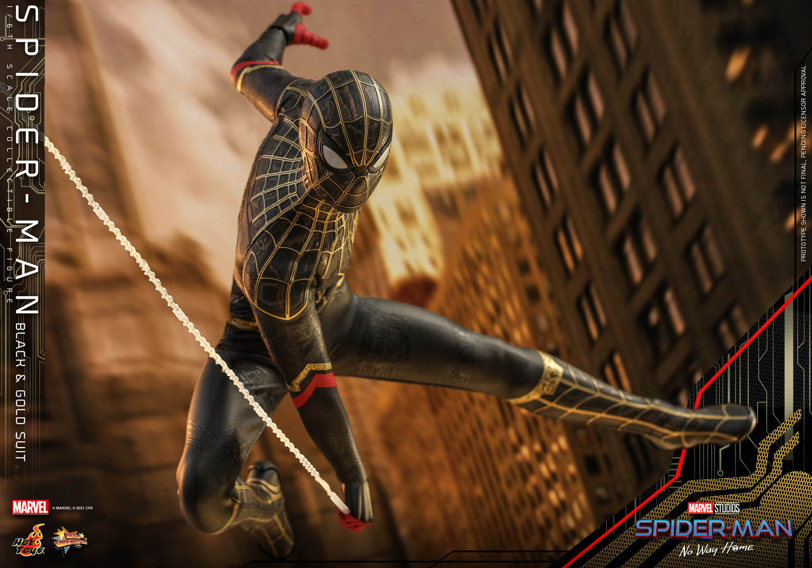 Spider-Man Black and Gold Suit