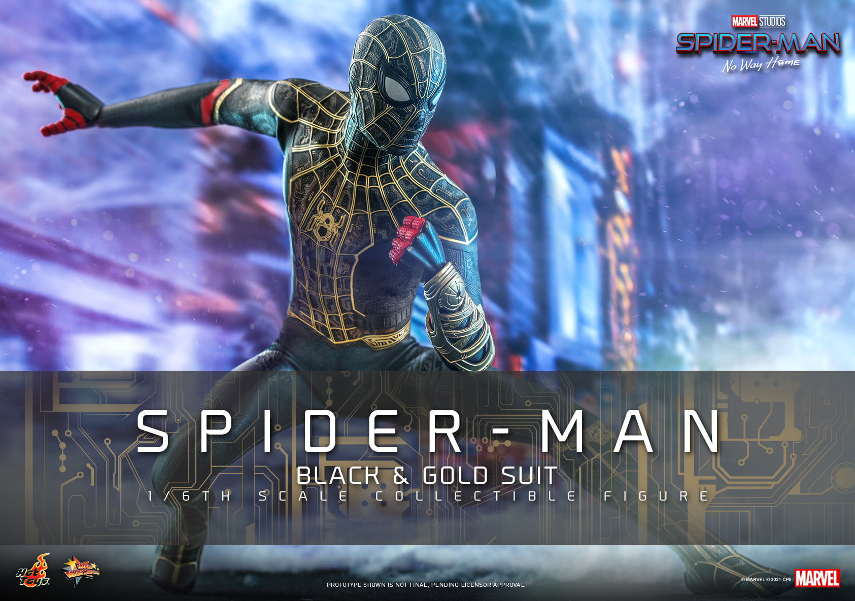 Spider-Man Black and Gold Suit