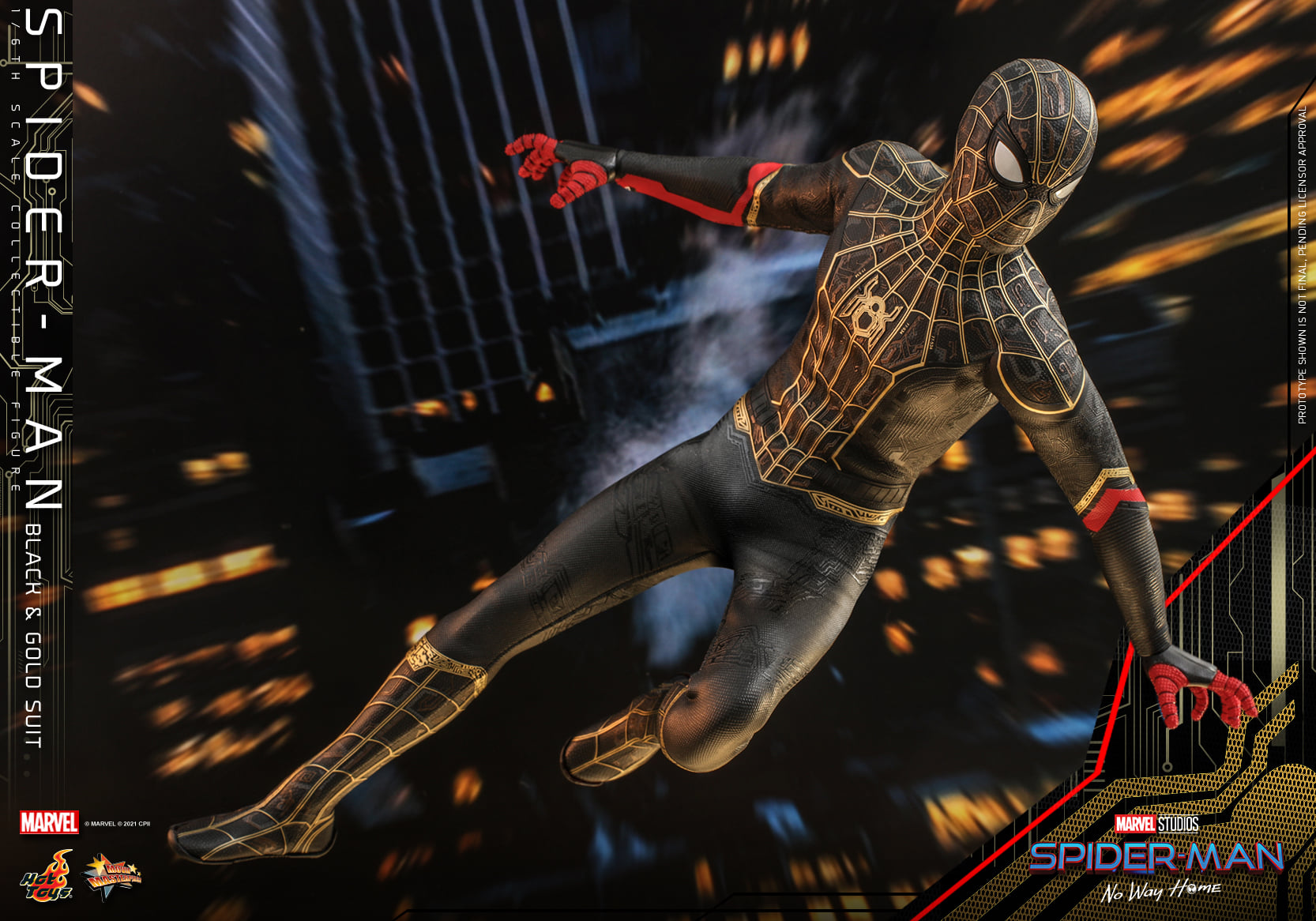 Spider-Man Black and Gold Suit