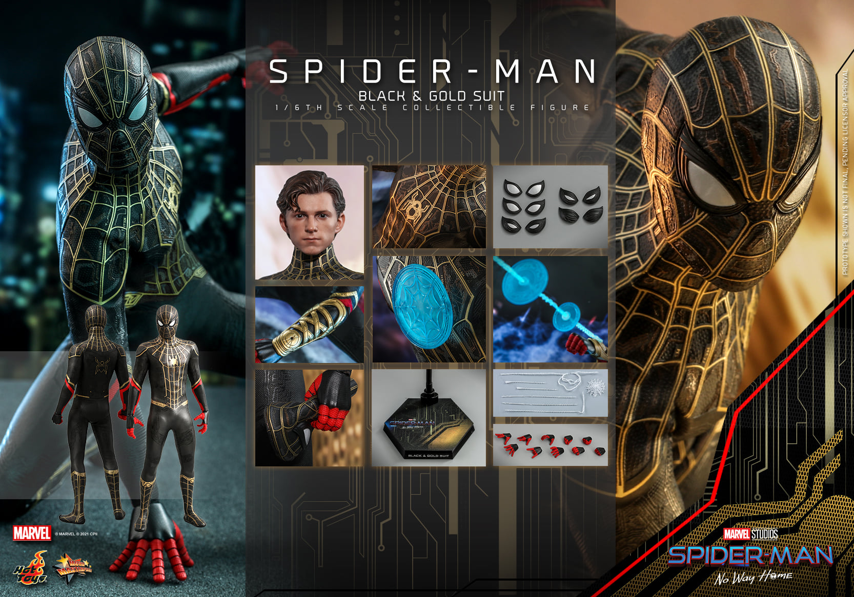 Spider-Man Black and Gold Suit